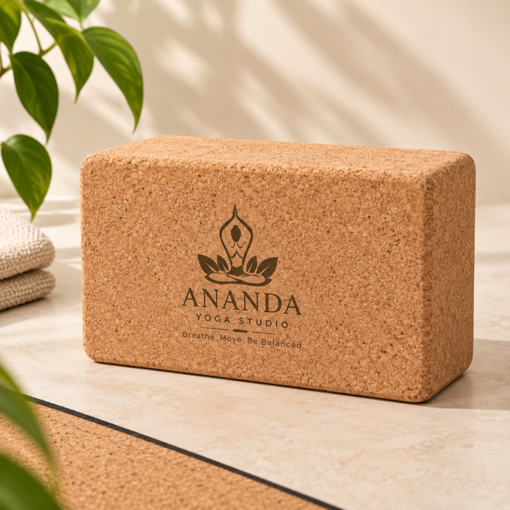 Cork Yoga Block