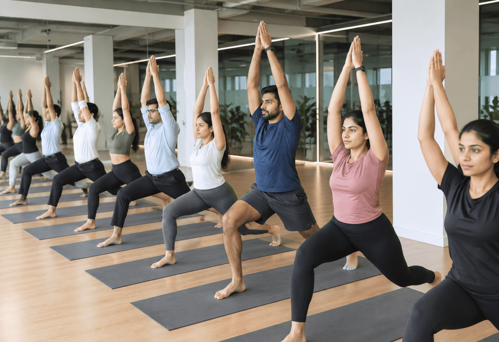 corporate yoga